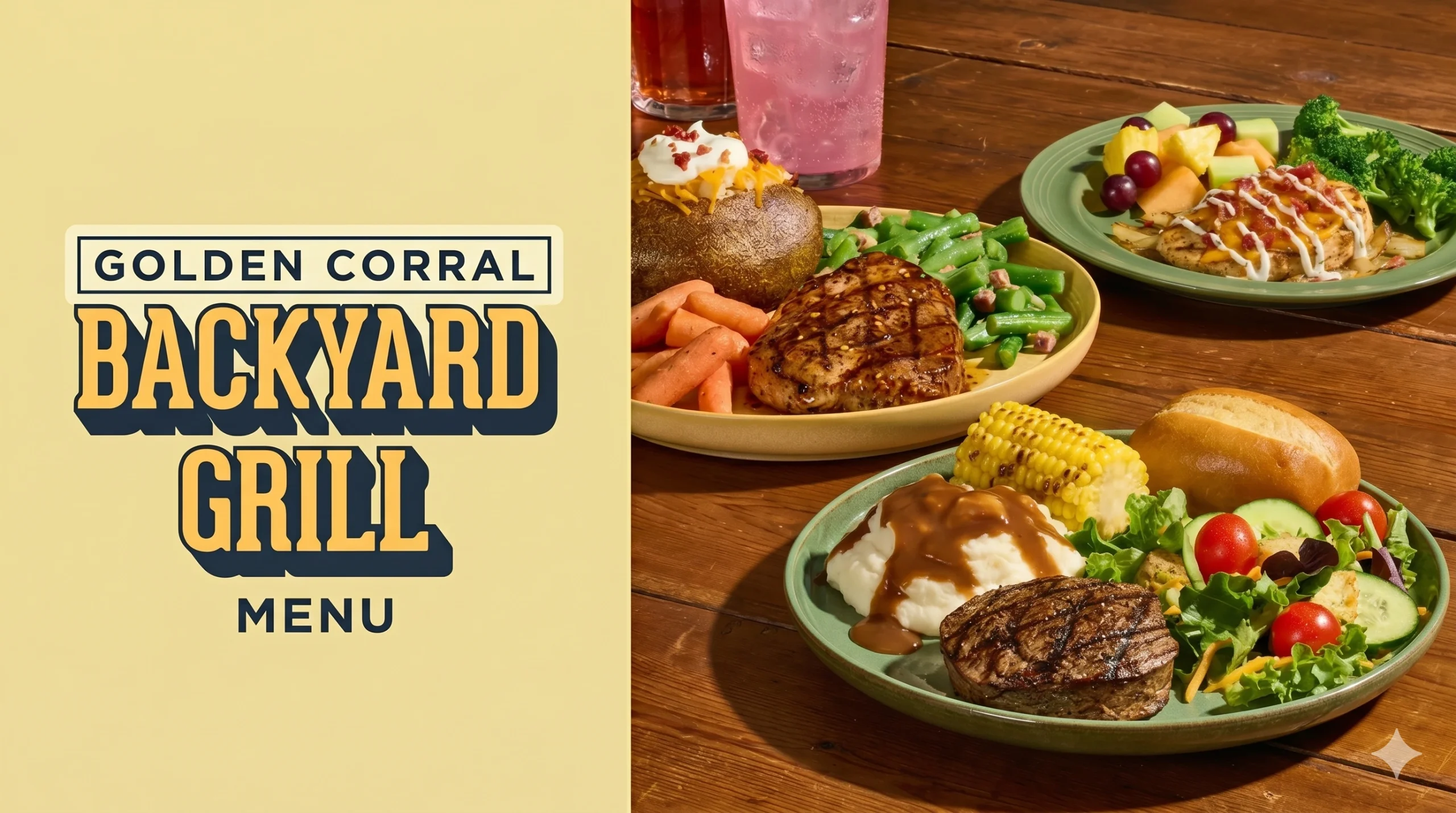 Golden Corral Backyard Grill menu 2026