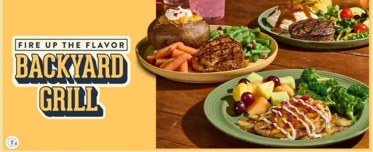 Golden Corral Backyard Grill menu