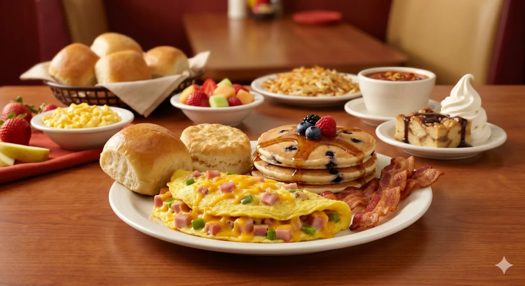 Golden Corral Breakfast Buffet menu 2026
