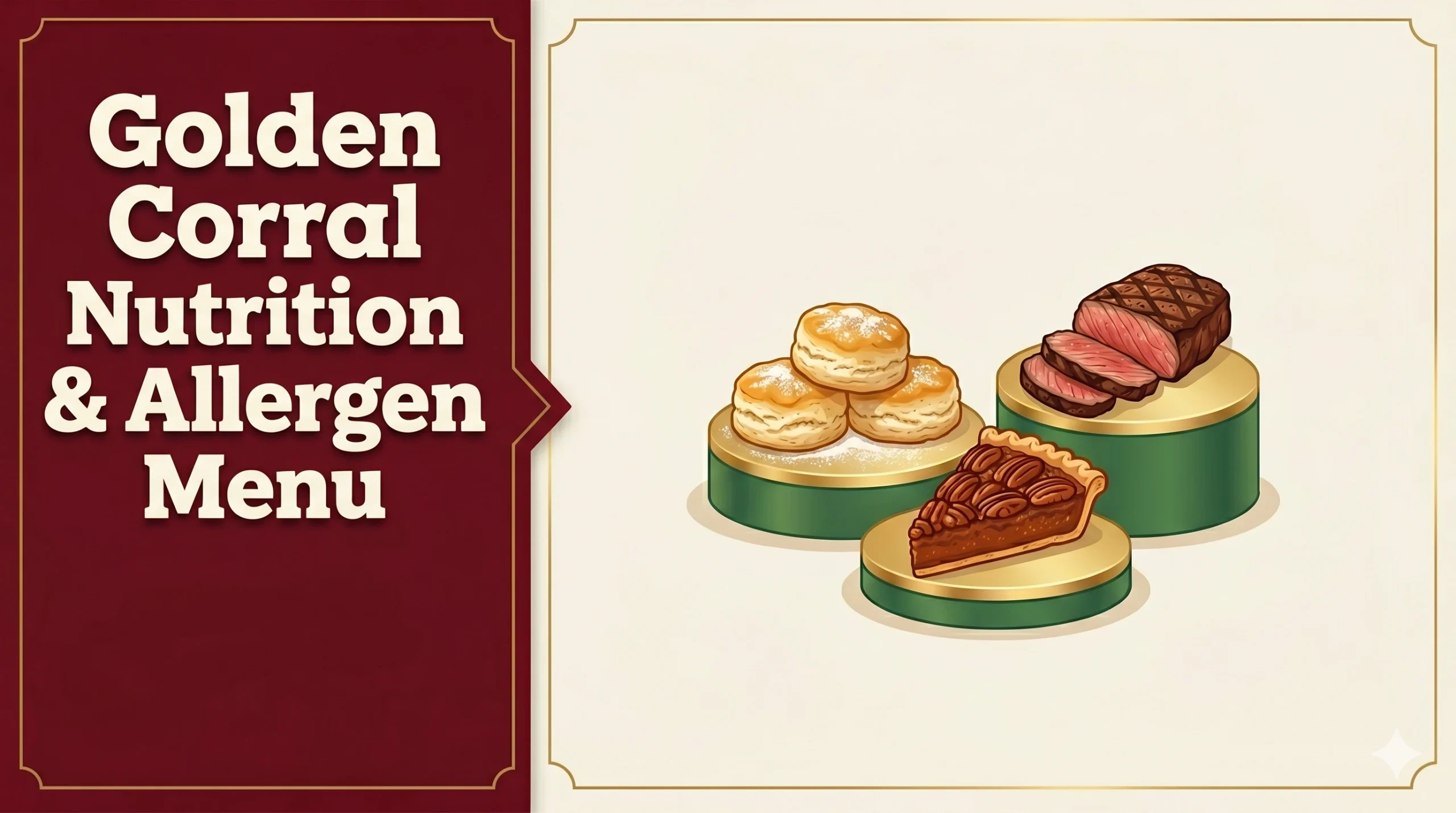 Golden Corral Nutrition and Allergen menu 2026
