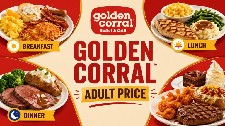 Golden Corral Adult Price